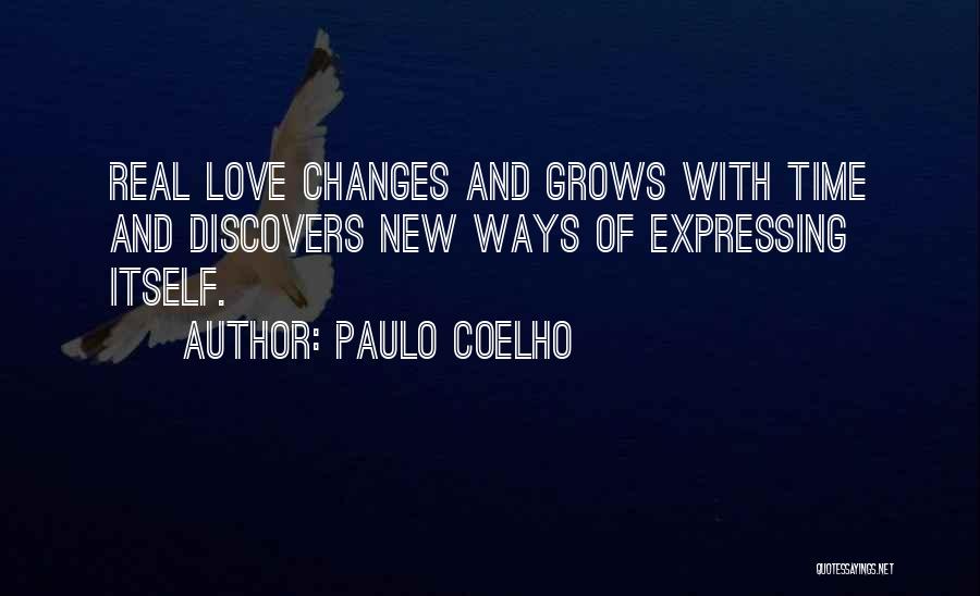 Expressing Love Quotes By Paulo Coelho