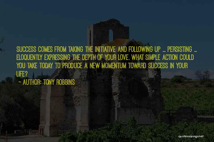 Expressing Love Quotes By Tony Robbins