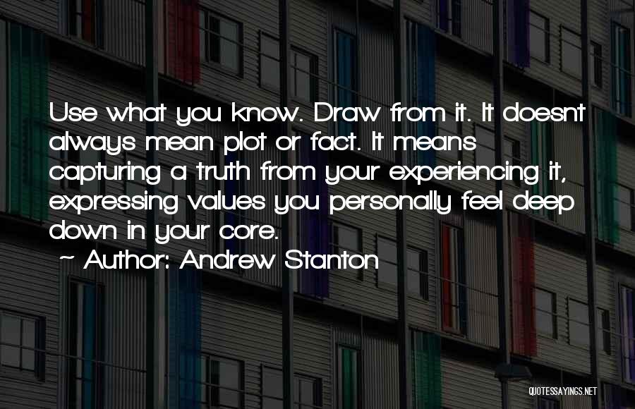 Expressing Quotes By Andrew Stanton