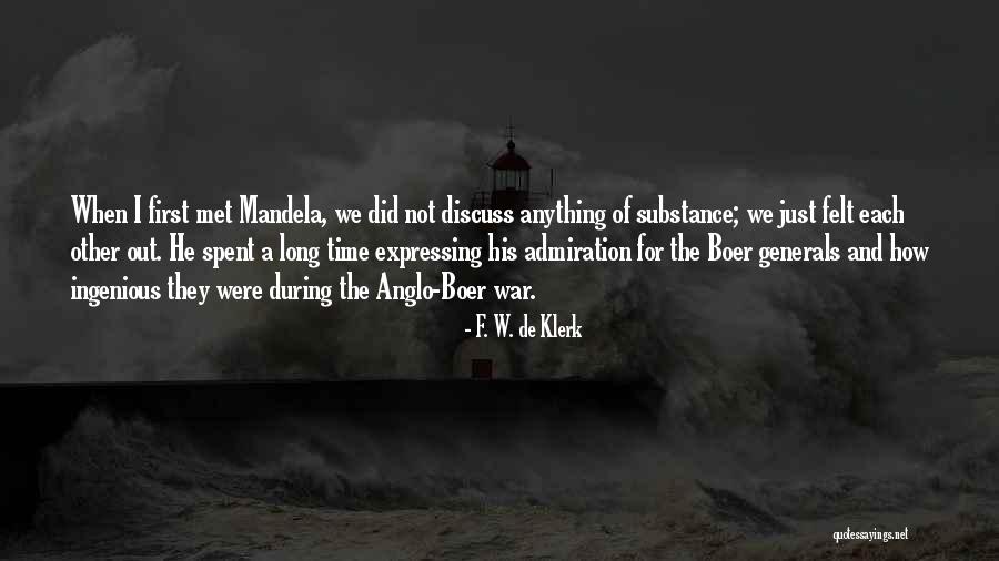 Expressing Quotes By F. W. De Klerk Expressing Quotes By F. W. De Klerk