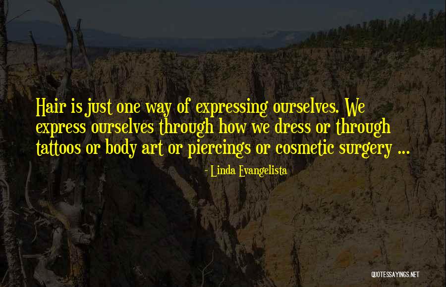 Expressing Quotes By Linda Evangelista