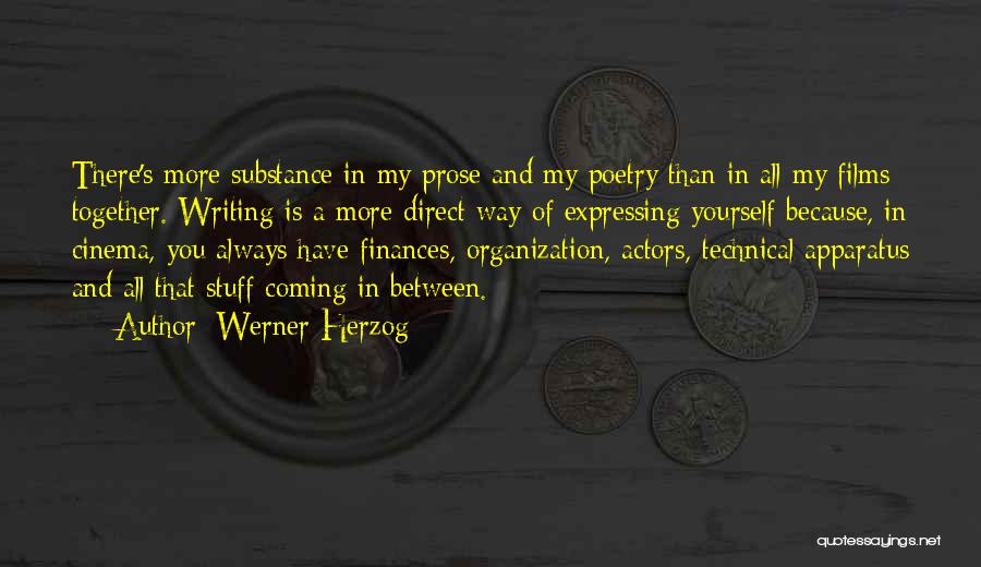 Expressing Quotes By Werner Herzog