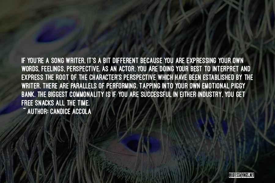 Expressing Your Feelings Quotes By Candice Accola