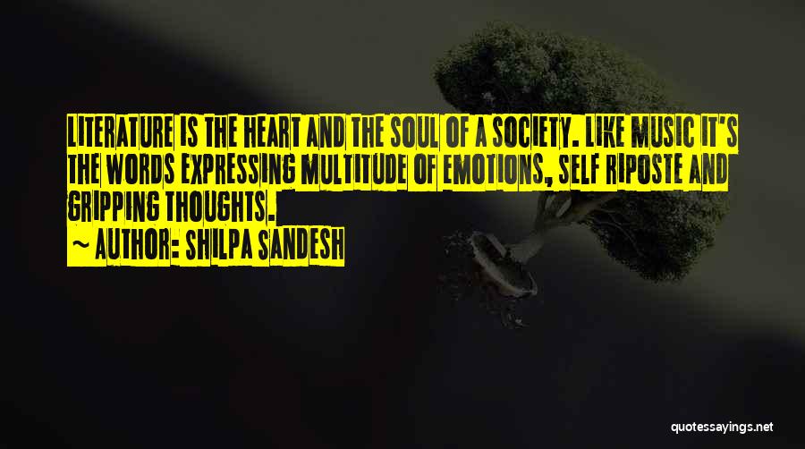 Expressing Your Thoughts Quotes By Shilpa Sandesh