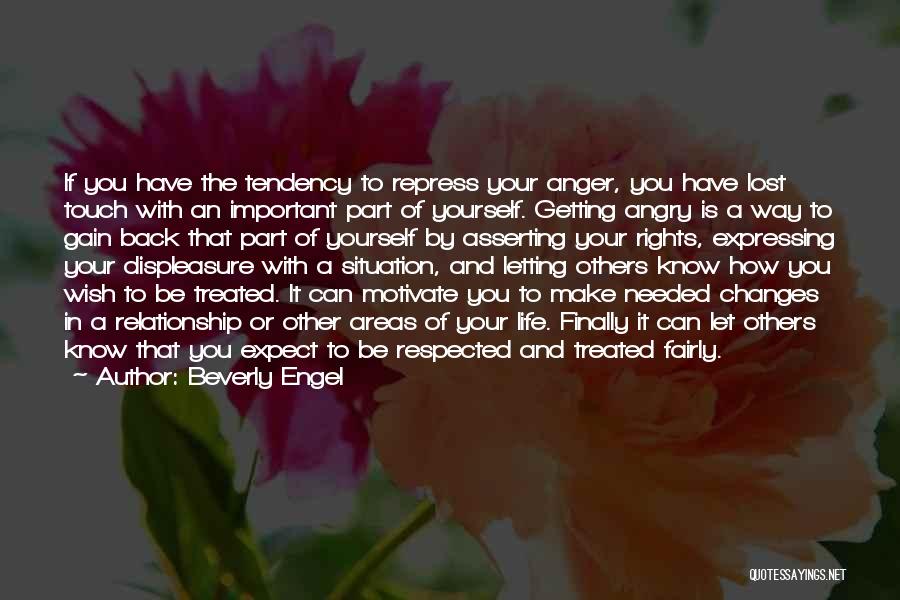 Expressing Yourself Quotes By Beverly Engel
