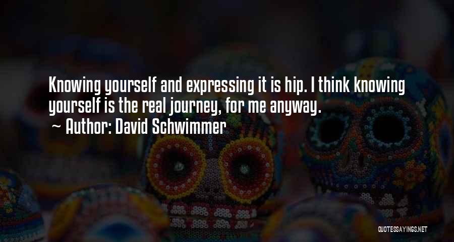 Expressing Yourself Quotes By David Schwimmer