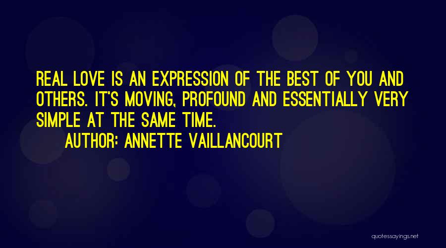 Expression Of Love Quotes By Annette Vaillancourt