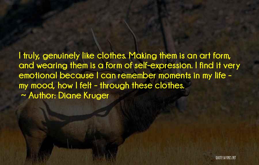 Expression Through Art Quotes By Diane Kruger