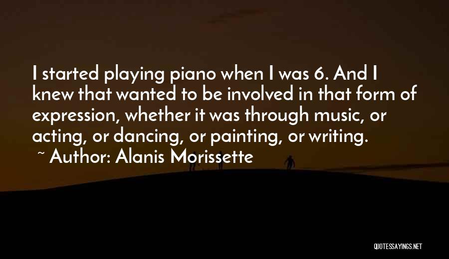 Expression Through Music Quotes By Alanis Morissette