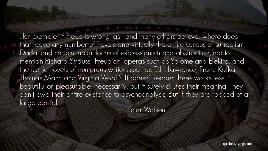 Expressionism Quotes By Peter Watson