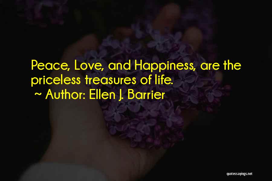 Expressions Of Love Quotes By Ellen J. Barrier