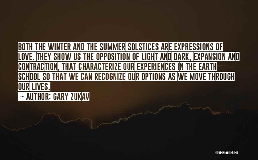 Expressions Of Love Quotes By Gary Zukav