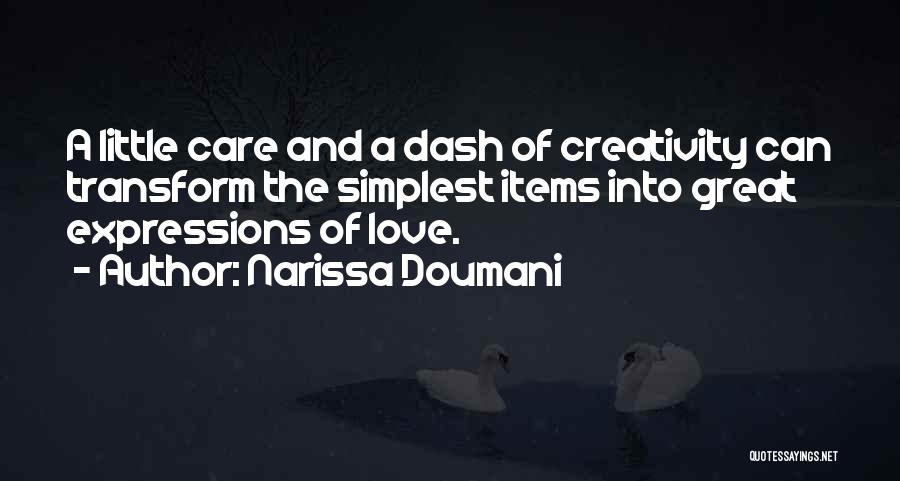 Expressions Of Love Quotes By Narissa Doumani