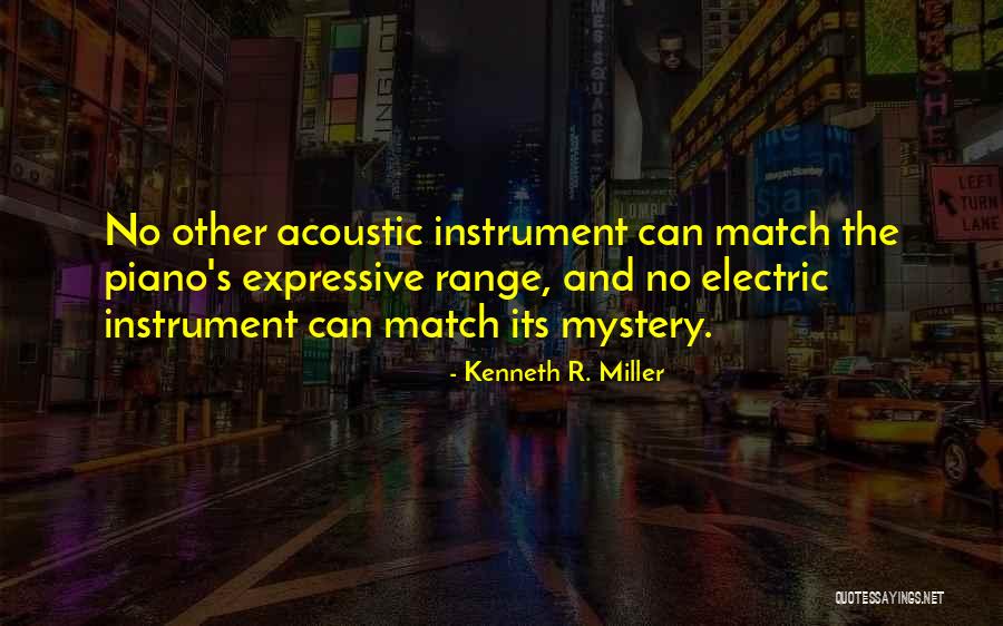 Expressive Music Quotes By Kenneth R. Miller