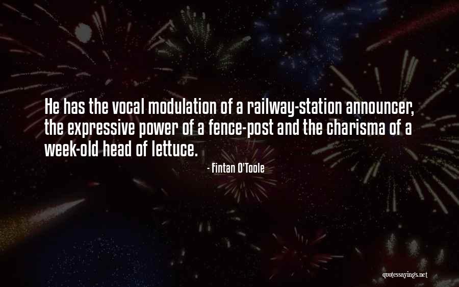 Expressive Quotes By Fintan O'Toole Expressive Quotes By Fintan O'Toole