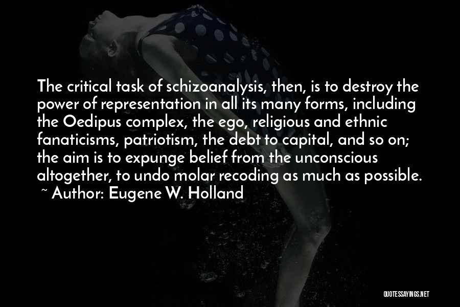 Expunge Quotes By Eugene W. Holland