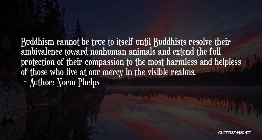 Extend Mercy Quotes By Norm Phelps