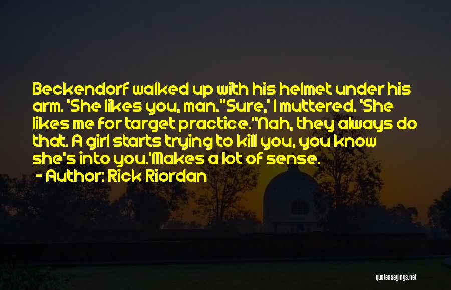 Extend Mercy Quotes By Rick Riordan