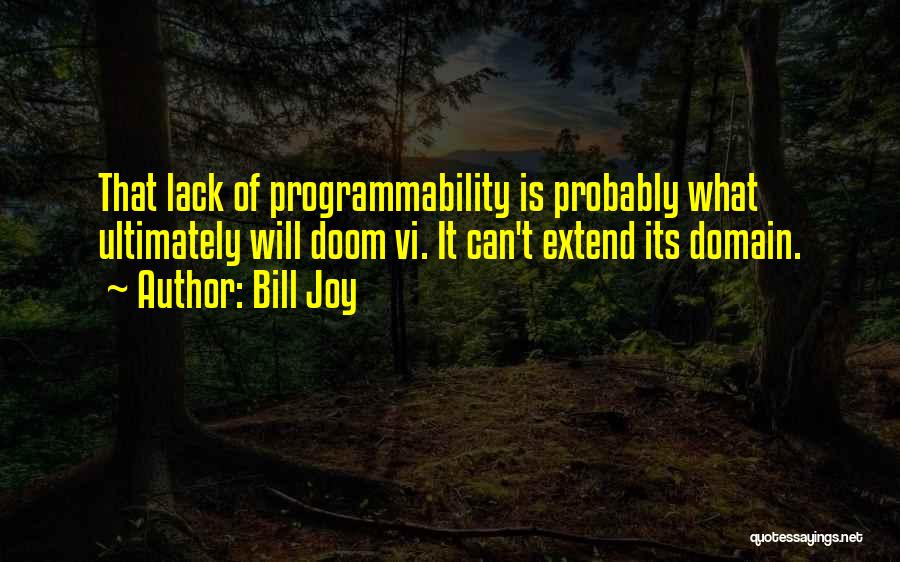 Extend Quotes By Bill Joy