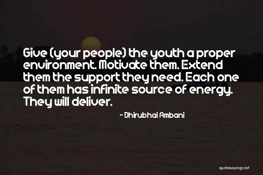 Extend Support Quotes By Dhirubhai Ambani Extend Support Quotes By Dhirubhai Ambani