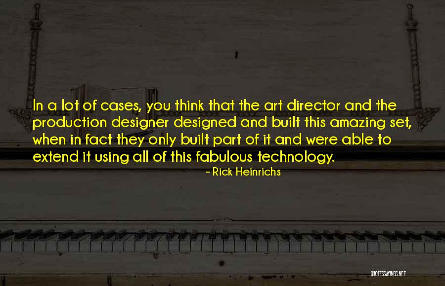 Extend Thinking Quotes By Rick Heinrichs Extend Thinking Quotes By Rick Heinrichs