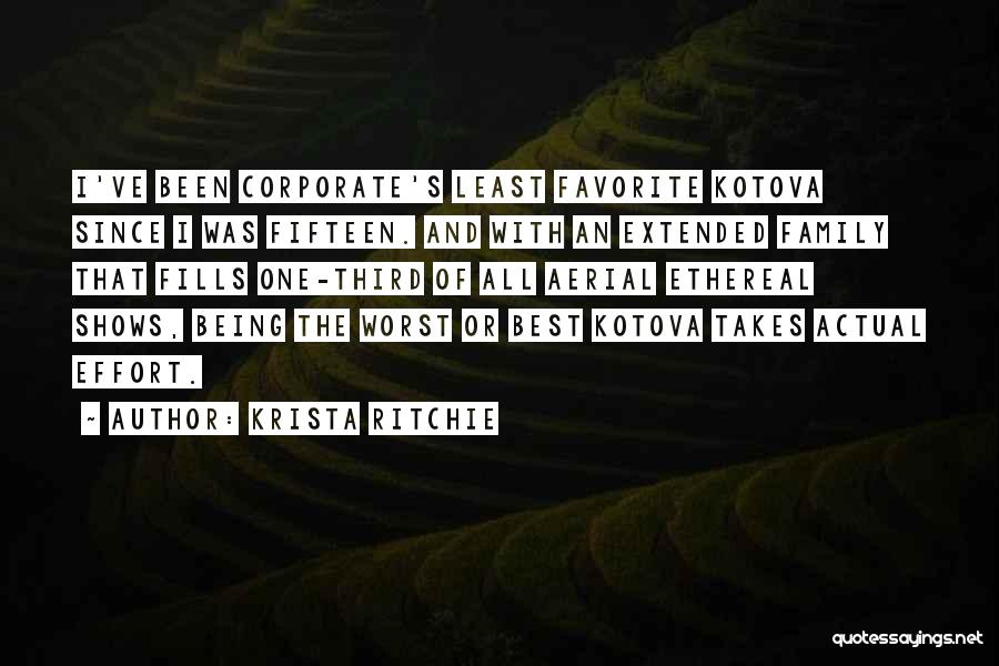 Extended Family Quotes By Krista Ritchie