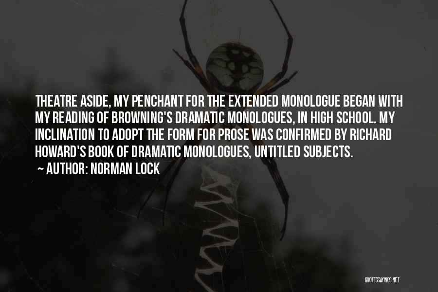 Extended Quotes By Norman Lock