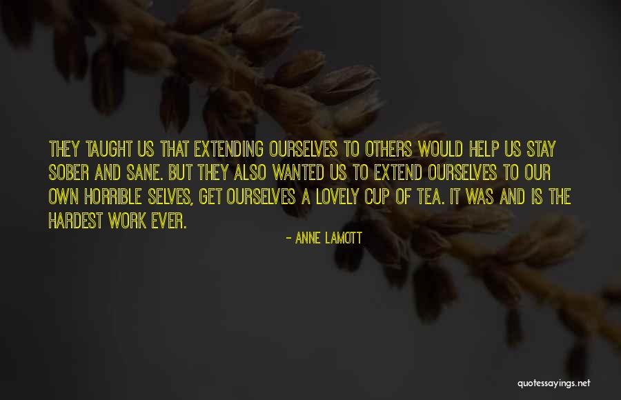 Extending Help Quotes By Anne Lamott Extending Help Quotes By Anne Lamott