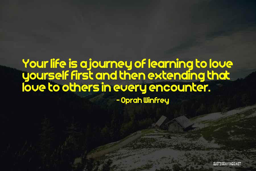 Extending Yourself Quotes By Oprah Winfrey