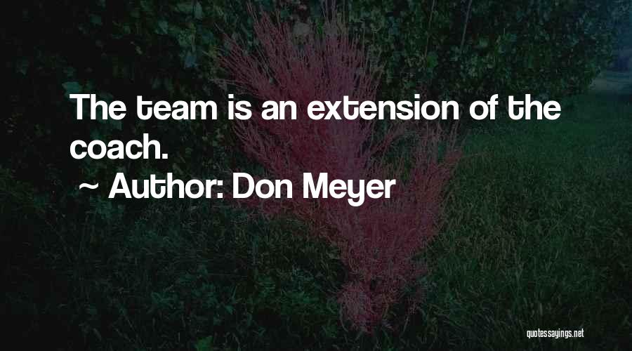 Extension Quotes By Don Meyer