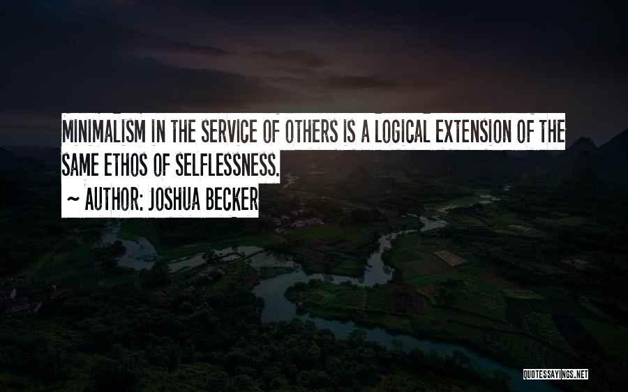 Extension Service Quotes By Joshua Becker