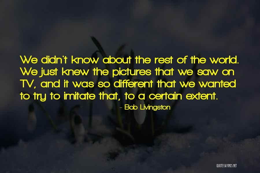 Extent Quotes By Bob Livingston