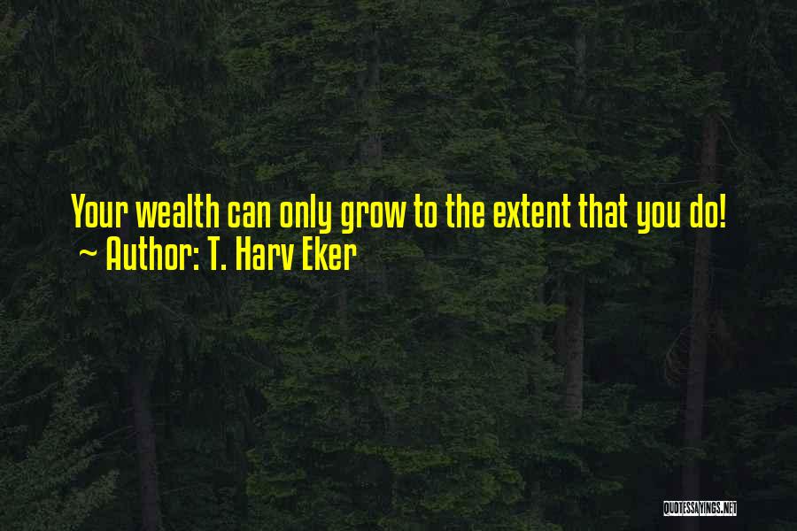 Extent Quotes By T. Harv Eker