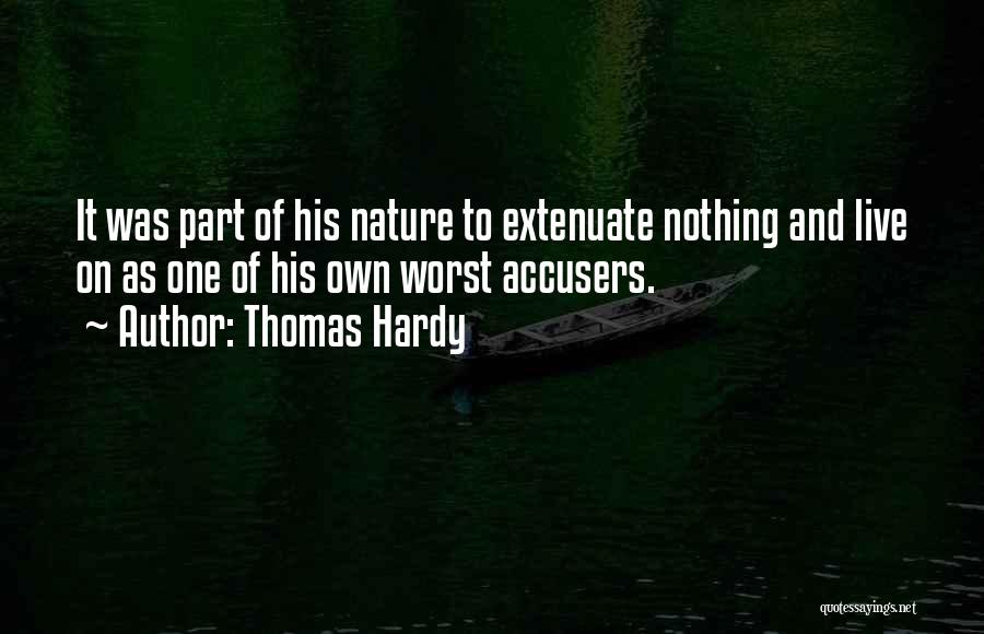 Extenuate Quotes By Thomas Hardy