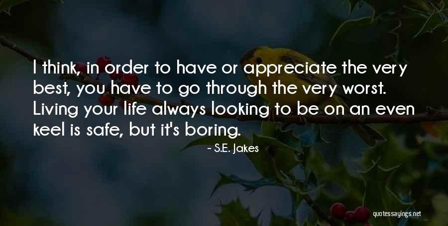 Exteriores De Casas Quotes By S.E. Jakes