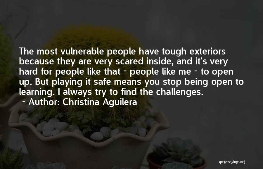 Exteriors Quotes By Christina Aguilera