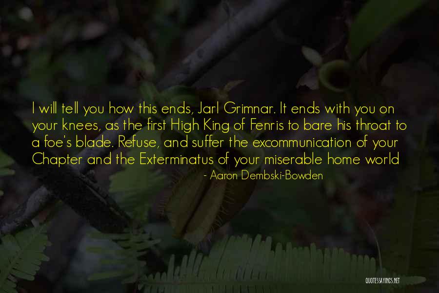 Exterminatus Quotes By Aaron Dembski-Bowden Exterminatus Quotes By Aaron Dembski-Bowden