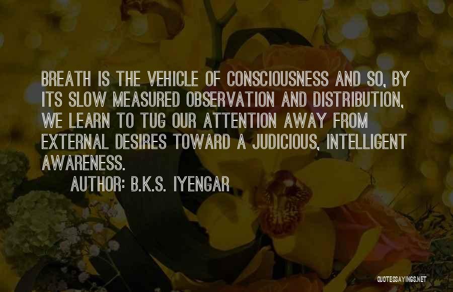 External Awareness Quotes By B.K.S. Iyengar