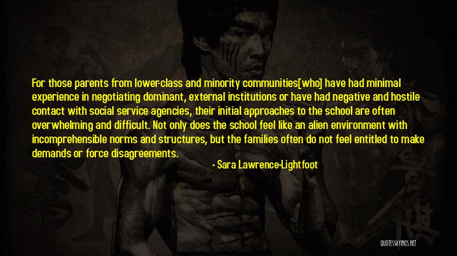 External Environment Quotes By Sara Lawrence-Lightfoot