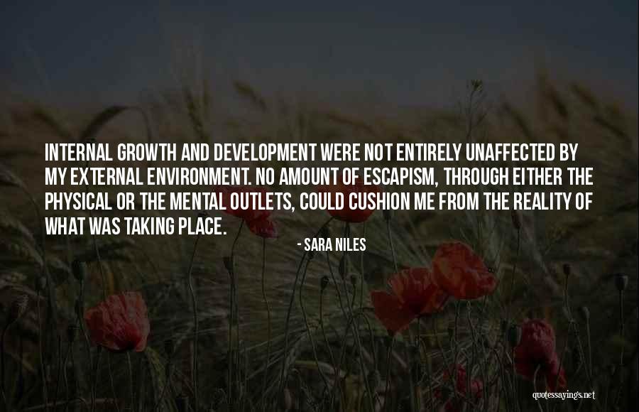 External Environment Quotes By Sara Niles