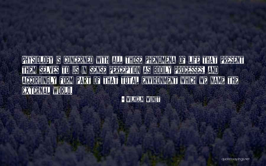 External Environment Quotes By Wilhelm Wundt External Environment Quotes By Wilhelm Wundt