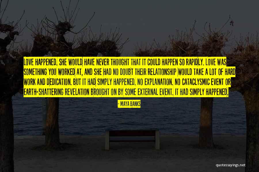 External Love Quotes By Maya Banks External Love Quotes By Maya Banks
