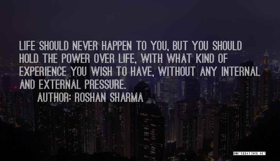 External Peace Quotes By Roshan Sharma