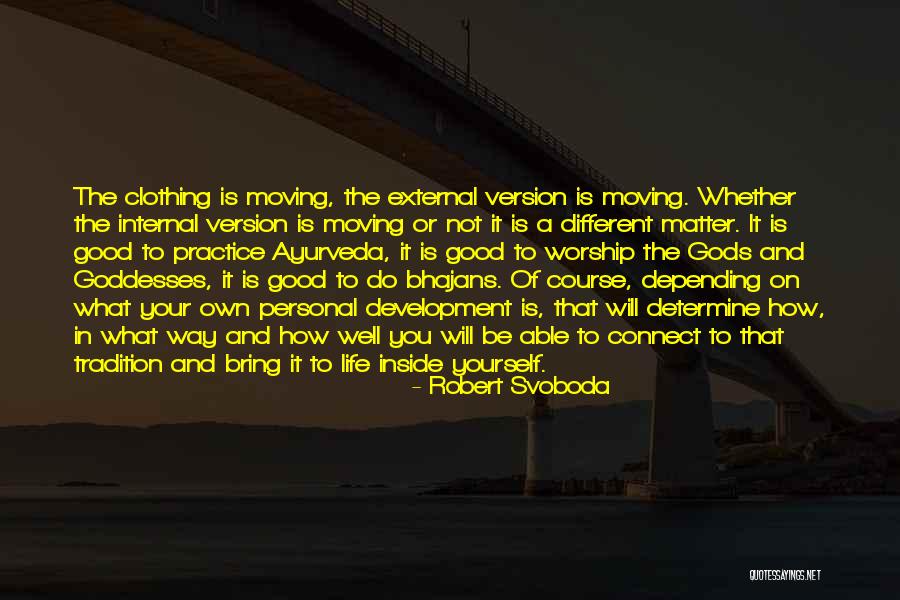External Quotes By Robert Svoboda External Quotes By Robert Svoboda