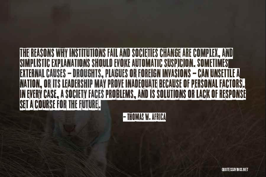 External Quotes By Thomas W. Africa External Quotes By Thomas W. Africa