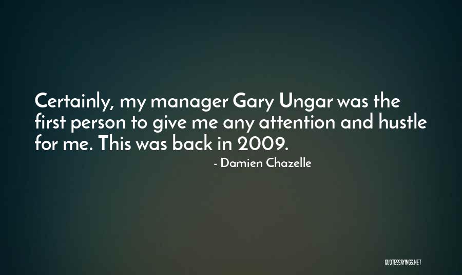 Externality Diagram Quotes By Damien Chazelle