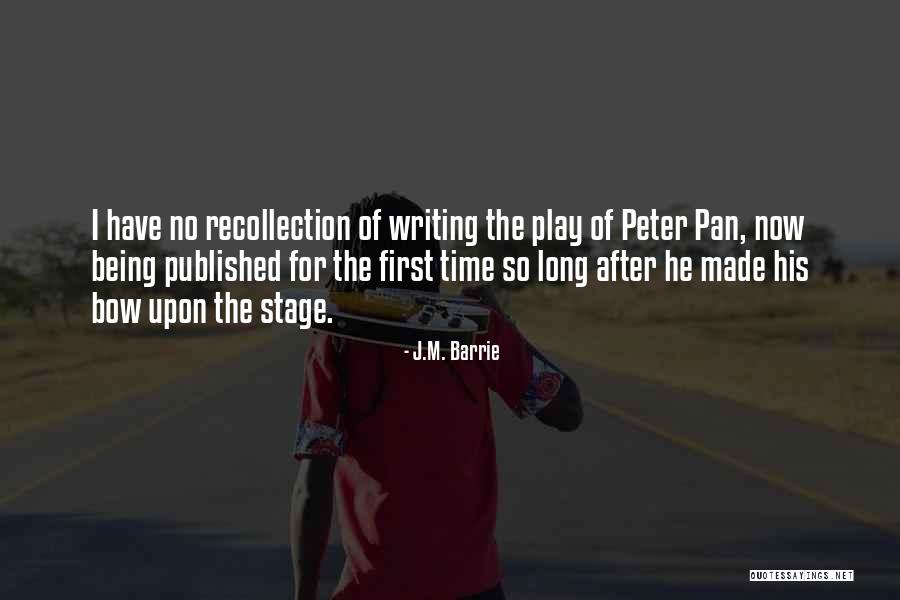 Externall Quotes By J.M. Barrie Externall Quotes By J.M. Barrie