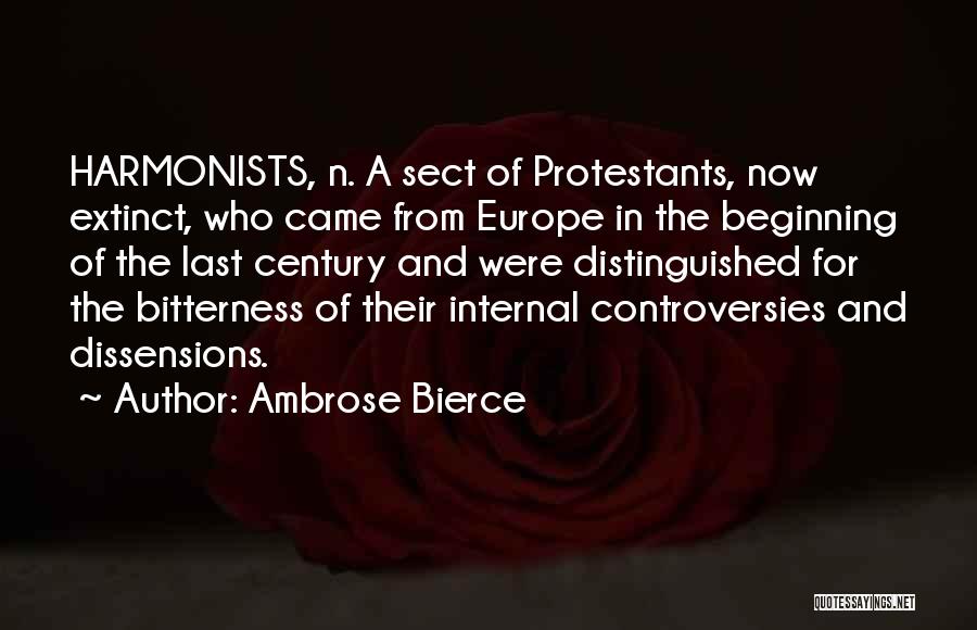 Extinct Quotes By Ambrose Bierce