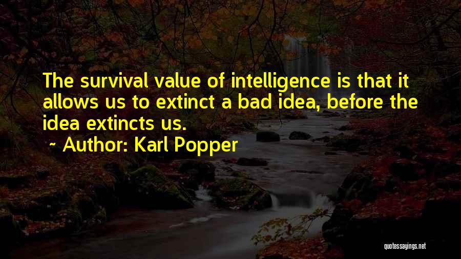 Extinct Quotes By Karl Popper