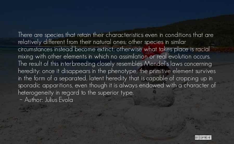 Extinct Species Quotes By Julius Evola